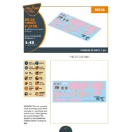   Clear Prop Accessories DH.88 Comet G-ACSR MacRobertson Trophy Air Race Decal for Mikromir kit 1:48 (CPD48004)