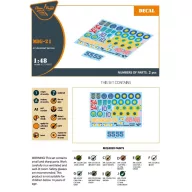   Clear Prop Accessories MiG-21 in Ukrainian Service 1:48 (CPD48005)