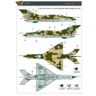   Clear Prop Accessories MiG-21 in Ukrainian Service 1:48 (CPD48005)