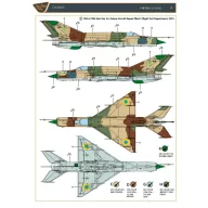   Clear Prop Accessories MiG-21 in Ukrainian Service 1:48 (CPD48005)