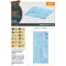Clear Prop Accessories UH-2/SH-2 Seasprite (early version) technical stencils 1:72 (CPD72001)