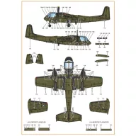   Clear Prop Accessories OV-1 A/JOV-1A Mohawk decal set 1:72 (CPD72006)