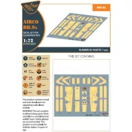   Clear Prop Accessories Airco DH.9a decal set for CP kits 1:72 (CPD72007)