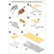   Clear Prop Accessories Airco DH.9a decal set for CP kits 1:72 (CPD72007)