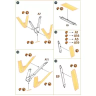   Clear Prop Accessories Airco DH.9a decal set for CP kits 1:72 (CPD72007)