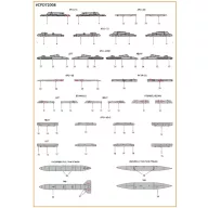   Clear Prop Accessories MiG-23ML, MLA, MLD, P, MLAE standard stencils for CP kits and other 1:72 (CPD72008)