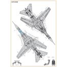 Clear Prop Accessories MiG-23ML, MLA, MLD, P, MLAE standard stencils for CP kits and other 1:72 (CPD72008)
