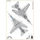 Clear Prop Accessories MiG-23ML, MLA, MLD, P, MLAE standard english stencils for CP kits and other 1:72 (CPD72009)