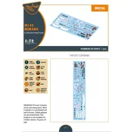   Clear Prop Accessories M142 Himars in Ukrainian Armed Forces decal set for Foreart, Meng, Dragon kits 1:72 (CPD72011)