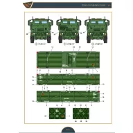   Clear Prop Accessories M142 Himars in Ukrainian Armed Forces decal set for Foreart, Meng, Dragon kits 1:72 (CPD72011)