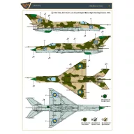   Clear Prop Accessories MiG-21 in Ukrainian Service Decal 1:72 (CPD72012)