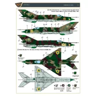   Clear Prop Accessories MiG-21 in Ukrainian Service Decal 1:72 (CPD72012)