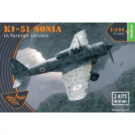   Clear Prop Models Ki-51 Sonia (2 in box) in foreign service 1:144 (CP144003)