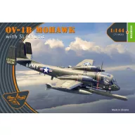   Clear Prop Model OV-1B Mohawk With SLAR unit 1:144 (CP144009)