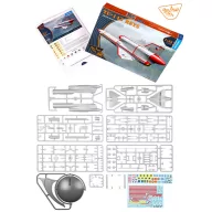   Clear Prop Models Tu-143 Reys photo reconnaissance 1:35 (CP3505)