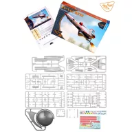   Clear Prop Models Tu-143 Reys television reconnaissance 1:35 (CP3506)