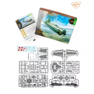 Clear Prop Models I-16 type 5 (early version) 1:48 (CP4814)