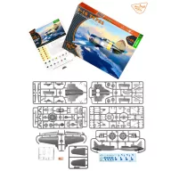   Clear Prop Models I-16 type 5 In Finnish Service 1:48 (CP4820)