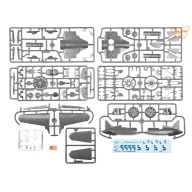   Clear Prop Models I-16 type 5 In Finnish Service 1:48 (CP4820)