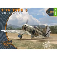   Clear Prop Models I-16 type 5 (in the sky of Spain early version) 1:48 (CP4821)