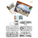 Clear Prop Models I-16 type 5 (in the sky of Spain early version) 1:48 (CP4821)