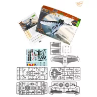   Clear Prop Models I-16 type 5 (in the sky of Spain late version) 1:48 (CP4822)