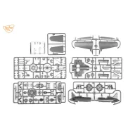   Clear Prop Models I-16 type 5 (in the sky of Spain late version) 1:48 (CP4822)