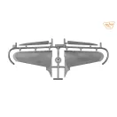 Clear Prop Models I-16 type 5 (in the sky of Spain late version) 1:48 (CP4822)