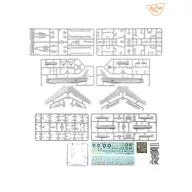   Clear Prop Model F-86A in Korea early variants 1:72 (CP72055)