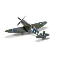  Corgi Supermarine Spitfire T.9 TE308 (G-AWGB) Finished as A58-606 'Grey Nurse' Sharkmouth, operated by Biggin Hill Heritage Hangar 1:72 (AA29201)