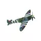 Corgi Supermarine Spitfire T9, MJ627/ 9G-Q (G-BMSB), Presented as Spitfire LF MK.IXc, No.441 Squadron (RCAF), Aircraft operated by Biggin Hill Heritage Hangar 1:72 (AA29202)