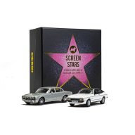  Corgi Screen Stars - Ford Capri Mk2 2.0S Diamond White, Jaguar XJ6 Series 2 Silver 1:43 (CC91992)