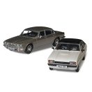 Corgi Screen Stars - Ford Capri Mk2 2.0S Diamond White, Jaguar XJ6 Series 2 Silver 1:43 (CC91992)