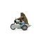 Corgi Harry Potter Hagrid's Motorcycle & Sidecar 1:36 (CC99727)