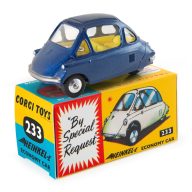 Corgi 233 - Heinkel Economy Car Blue (CD54321083)