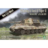   Das Werk Königstiger Sd.Kfz. 182 s.Pz.Abt. 505 + Zimmerit Heavy Tank 1:35 35013