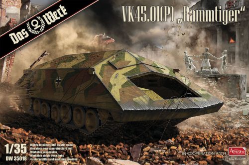 Das Werk VK45.01 (P) Rammtiger Demolition Tank 1:35 35018