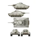 Das Werk Schwerer Kleiner Panzer Heavy Tank Projekt 1:35 35019