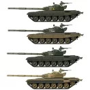 Das Werk Medium Tank T-72M Hungarian/Czechoslovak/Iraqui Army 1:35 (35032)