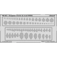 Eduard Accessory Circle & oval STEEL  (00027)
