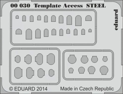 Eduard Template Access STEEL  (00030)