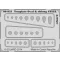 Eduard Accessory Template ovals & oblong STEEL for tool  (00031)