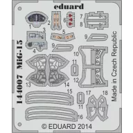 Eduard Accessory MiG-15 for Eduard Accessory 1:144 (144007)