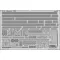 Eduard Accessory Bismarck 1/700 STEEL for Revell 1:700 (17037)