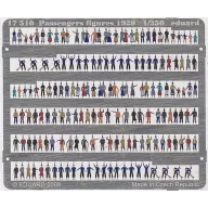 Eduard Accessory Passengers Figures 1920 1:350 (17510)