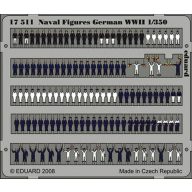 Eduard Accessory Naval Figures German WWII 1:350 (17511)