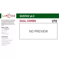   Eduard Model Kit GUSTAV Pt. 3 DUAL COM EDUARD-LIMITED 1:72 (2150)