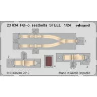   Eduard Accessory F6F-5 seatbelts STEEL for Airfix 1:24 (23034)