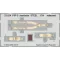 Eduard Accessory F6F-5 seatbelts STEEL for Airfix 1:24 (23034)