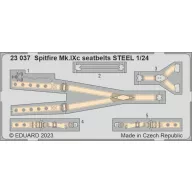   Eduard Accessory Spitfire Mk.IXc seatbelts STEEL 1/24 AIRFIX 1:24 (23037)